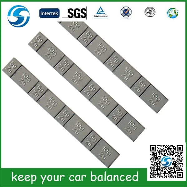 Zn Automotive Adhesive Wheel Balance Weight