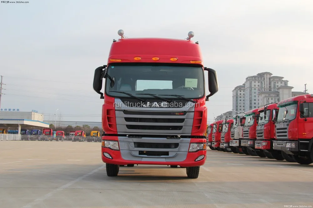 new jac gallop 4*2 340hp left hand drive best tractor truck for