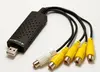USB 2.0 EASYCAP VIDEO CAPTURE ADAPTER CARD FOR TV DVD W 4 CHANNEL