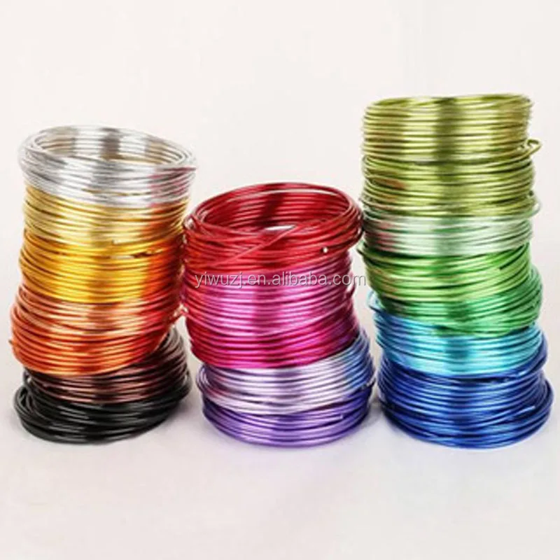 colored aluminum wire