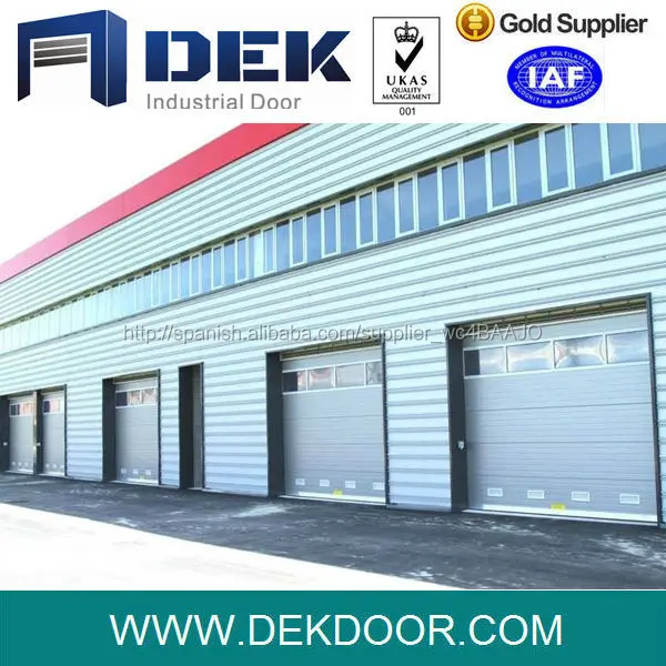 Industrial hacia arriba y sobre la puerta de garaje-Puertas