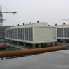 Work with water cooling chiller FRP Square cooling tower