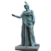 life size Greek mythology goddess of wisdom sculpture bronze Athena statue for outdoor garden