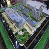 3D scale diorama superbvilla house model making architecture model maker for construction