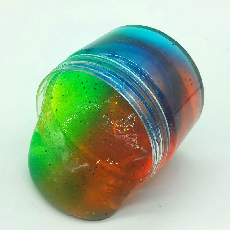 Diy Crystal Slime Bubbles Made Using Eyedrop Slime Jelly No Boraxno 8020