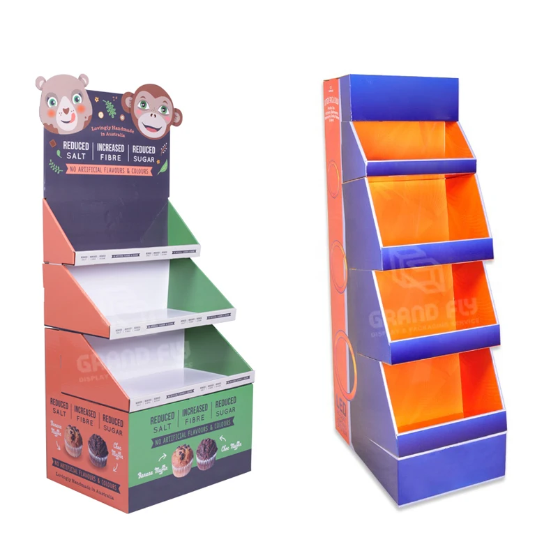 Pop Cardboard Product Shipper Display,Custom Cardboard Display Shelf