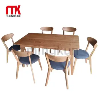 Knock Down Wooden Dining Table And Chair Set Solid Wood Dining Room Furniture Set Buy Dining Table And Chair Setwood Dining Room