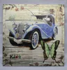 Retro Customized Aluminum Plate Home Decor Art Hanging