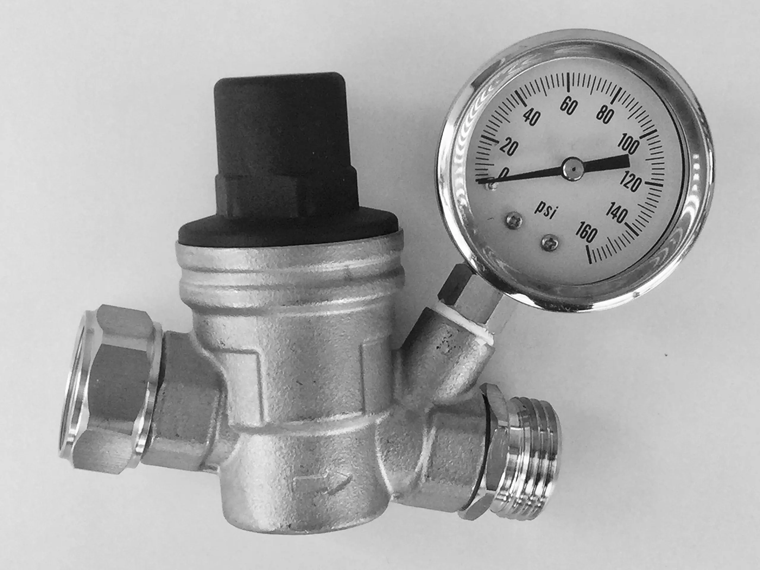 Buy Water Pressure Regulator. Stainless Steel Lead-free ...