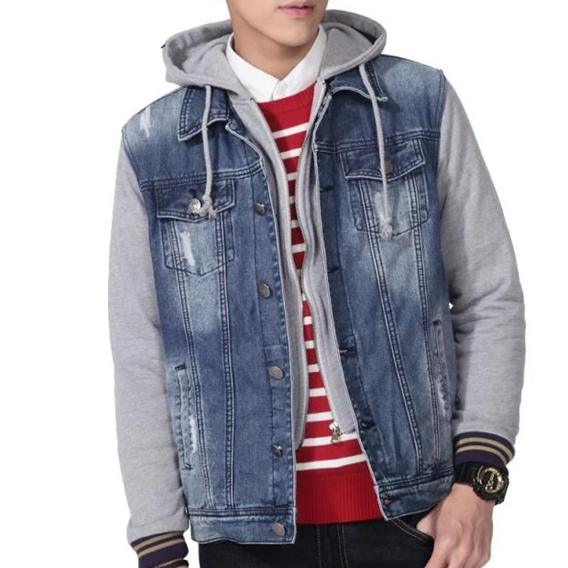 Mens Jackets & Coats Find men hooded denim jacket at ShopStyle. Shop the latest collection of men hooded denim jacket from the most popular stores - all in one place.