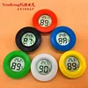 Round electronic centigrade temperature and humidity meter