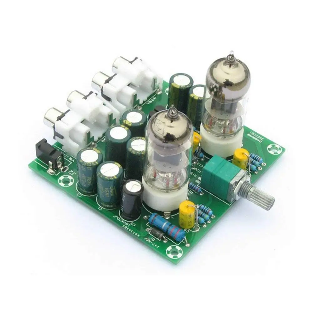 JCOLI 6J1 Value Tube Amplifier Kit Preamp Amplifier Board Headphone Amp Preamplifier DIY