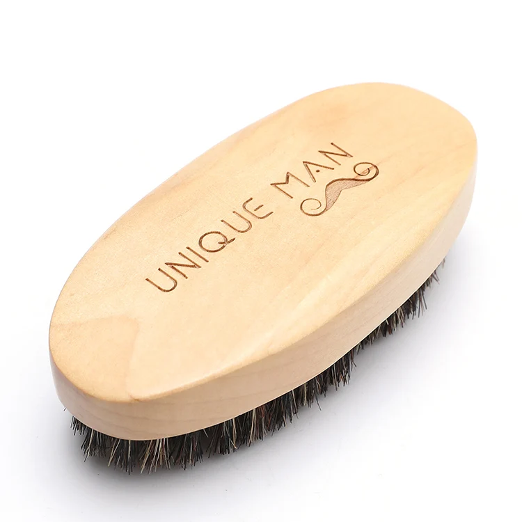 boars hair beard brush