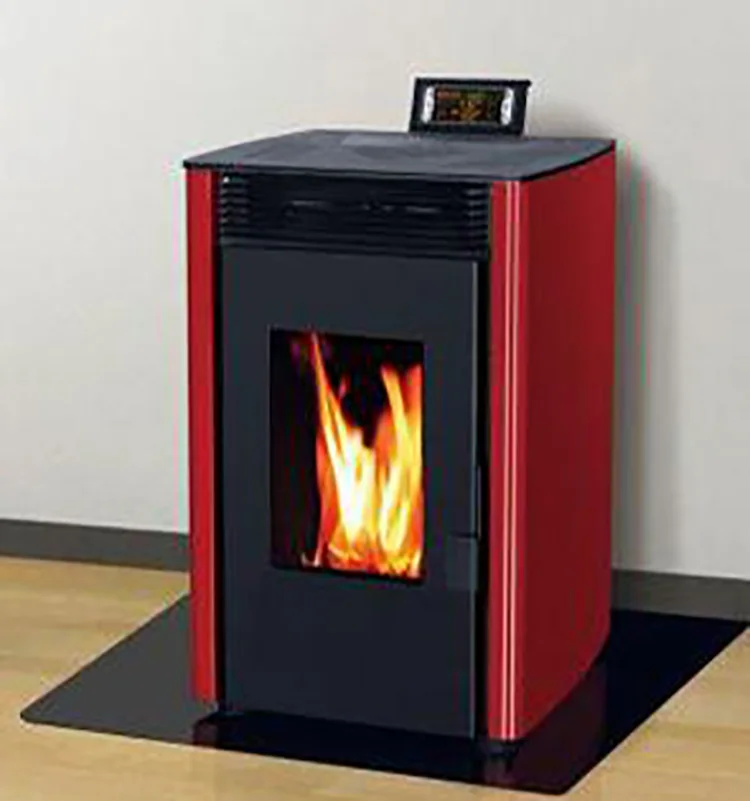 Low Ethanol Steel Paint Modern Pellet Stove With Ce Certificate