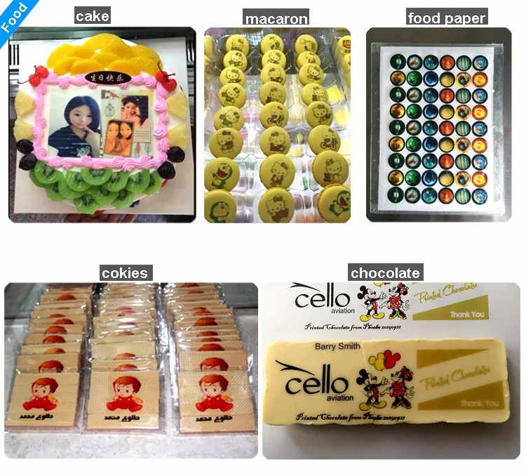 Ce Fcc Rohs認証のビスケットケーキマカロン印刷に印刷するトップ食用食品プリンター Buy 食品フラットベッドプリンタ 食用インクケーキプリンタ デジタルケーキプリンタ Product On Alibaba Com