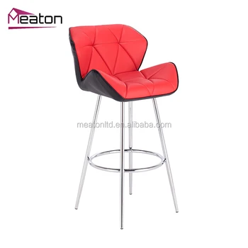 Bar Height Chair And Bar Stool Color Adjustable Metal High Chair