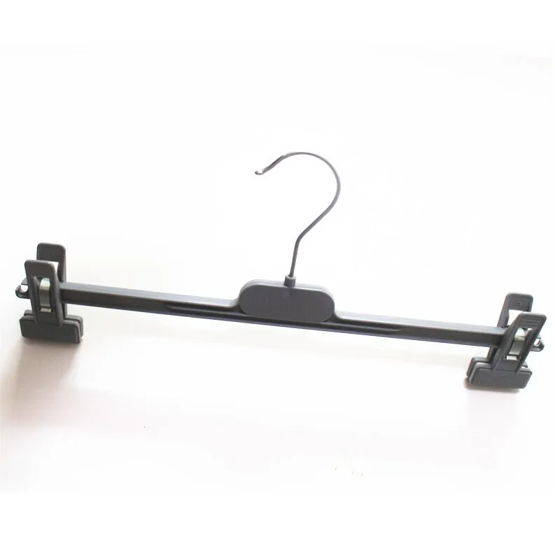 Black Plastic Pants Hangers With Clips Skirt Hangers Clips Hangers For