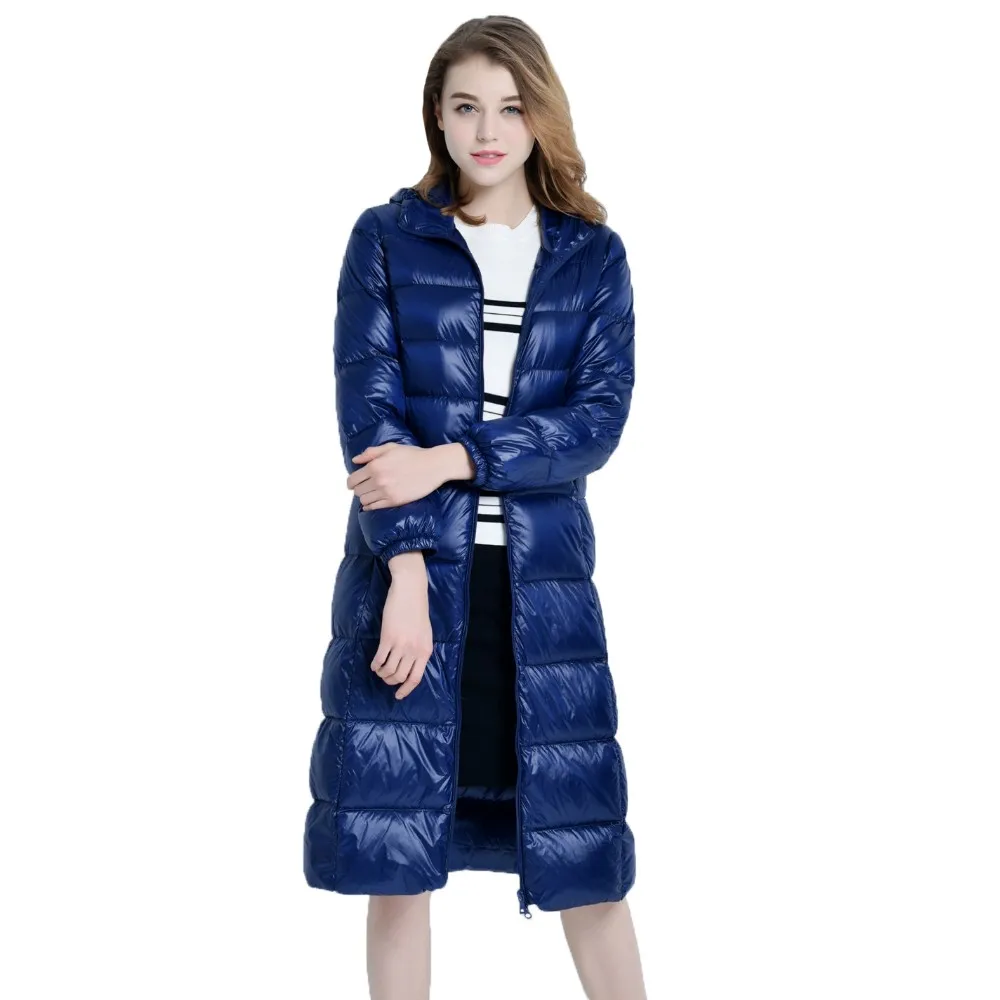Ladies Warm Thick Long Full Ankle Length Down Russian Winter Coat