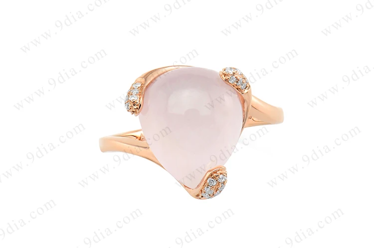 In Stock Ring Rhodium Plated Silver Butterfly Ring CZ 925 Ring