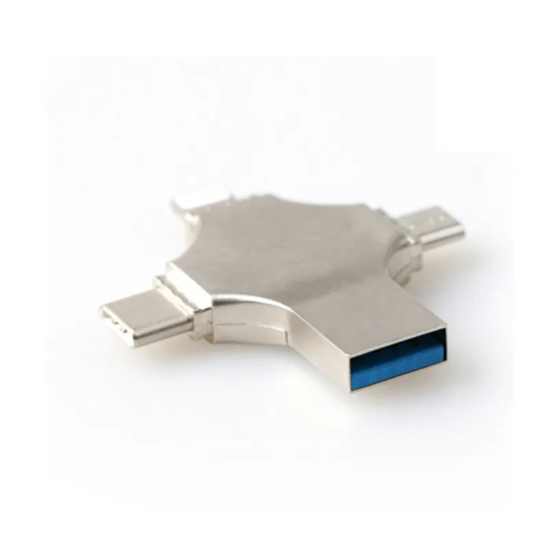 Otg Usb Flash Memory 4 In 1 Usb Flash Drive Micro Mobile Phone Pen Drive - ANKUX.COM
