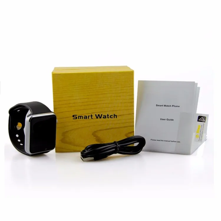 smart watch phone a1 black