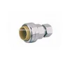 CUPC UL NSF 1/2"X3/8"O.D MNPT Lead Free Push Fit Straight Compression Adapters