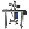ZIXU high precision Online flying 30w fiber laser wire marking machine cnc engraving Machine