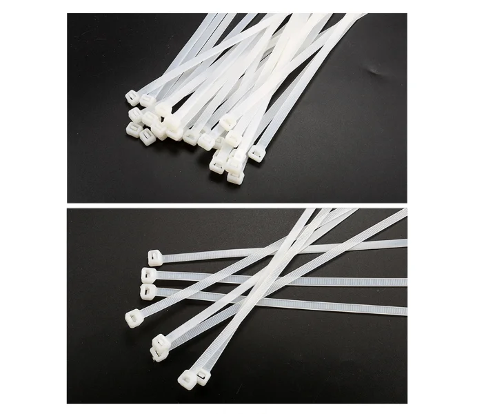 High Quality Plastic Nylon Cable Tie 3*150mm Mountable Head Nylon Twist