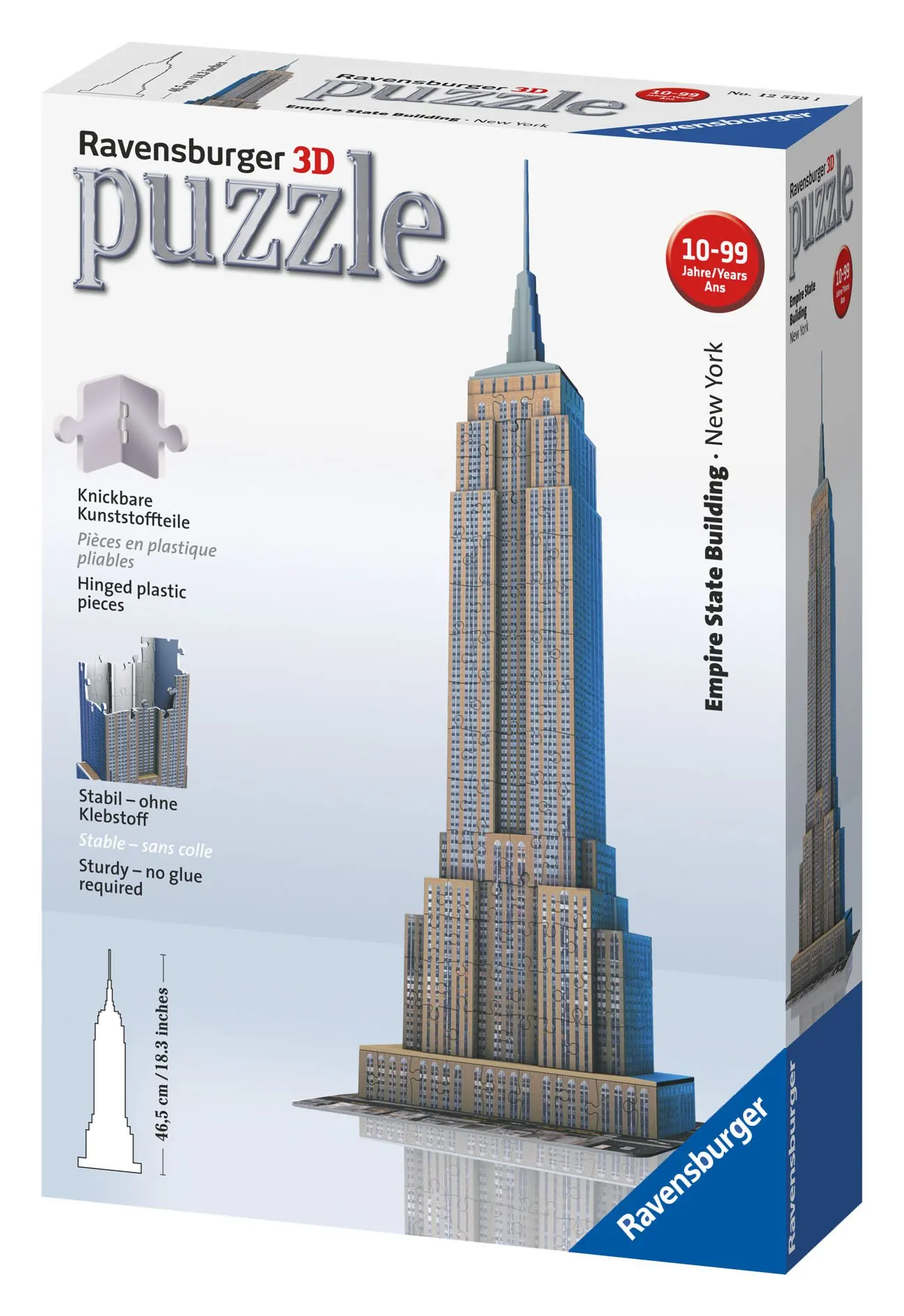 empire state building 3d puzzles