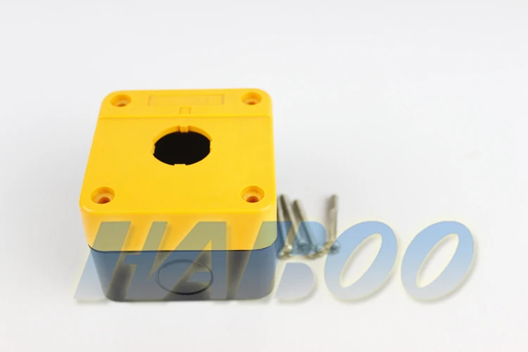 Dia.22mm E-stop Switch Box Mushroom Head Emergency Stop Switch With Box ...