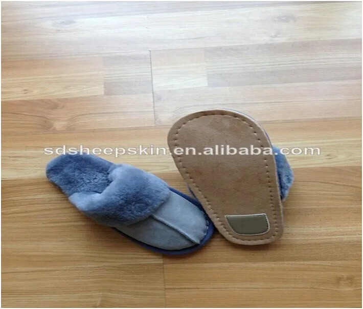 pure sheepskin slippers