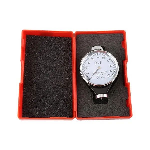 O Rubber Hardness Tester,Shore Type A//O//D Rubber Tire Durometer Hardness Tester Meter 0-100 HA
