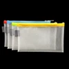 Plastic Mesh Zip Documnet pouches EVA zip file folders