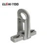 Low voltage ABC fiber optic anchor bracket for drop cable clamp