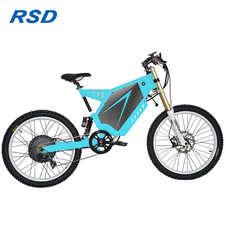 High Performance Stealth Bomber Bici Electric Bike,100km/h Speed 48v
