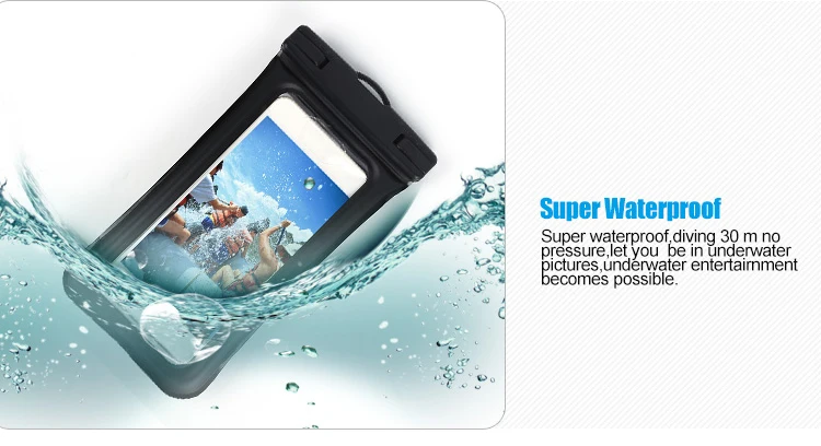 Custom Mobile Pouch PVC Waterproof Cell Phone Bag For Locker