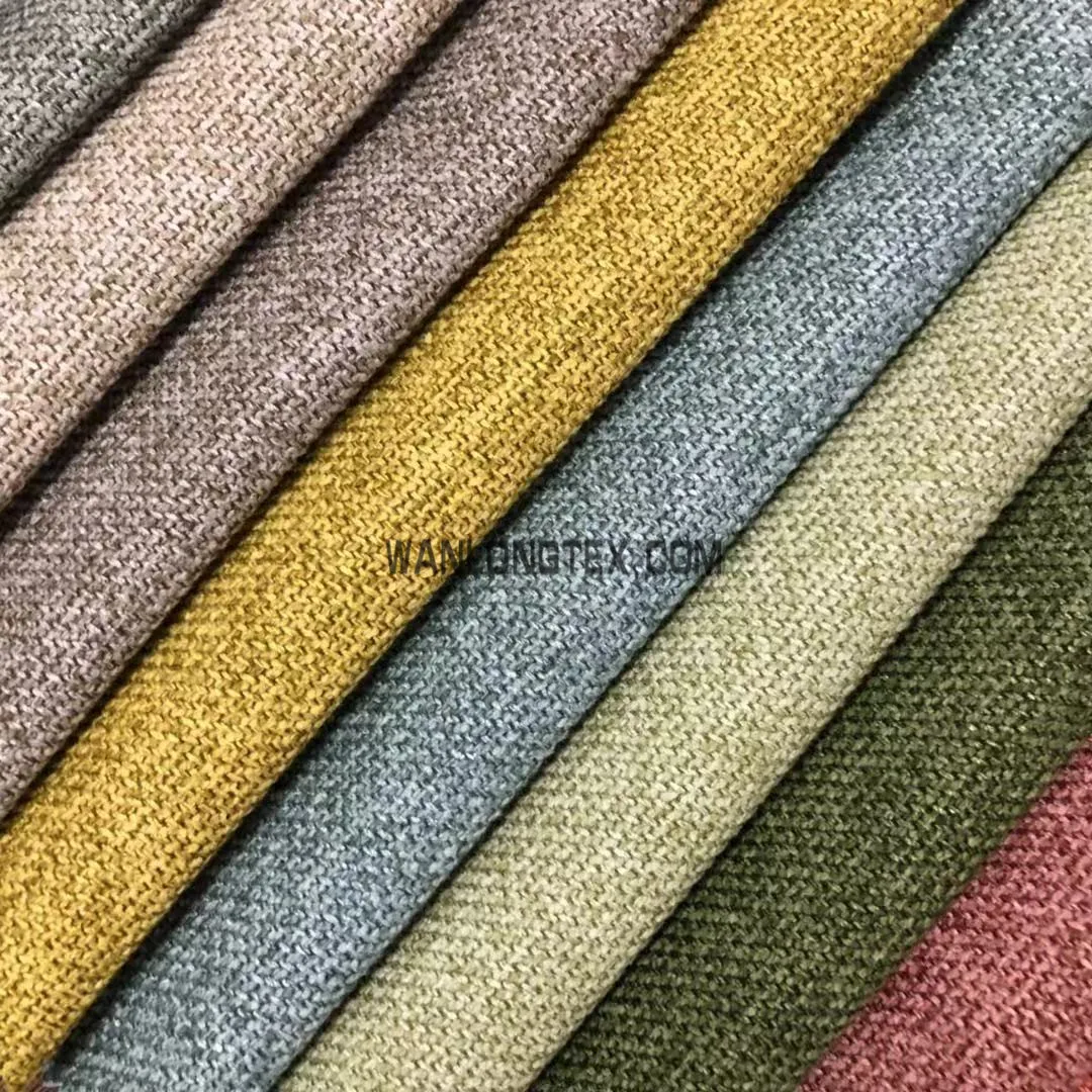 polyester imitation linen fabric,sofa curtain cushion upholstery