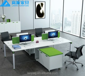 Modern Simple Bench Office Staff Desk Office Computer Table Clerk