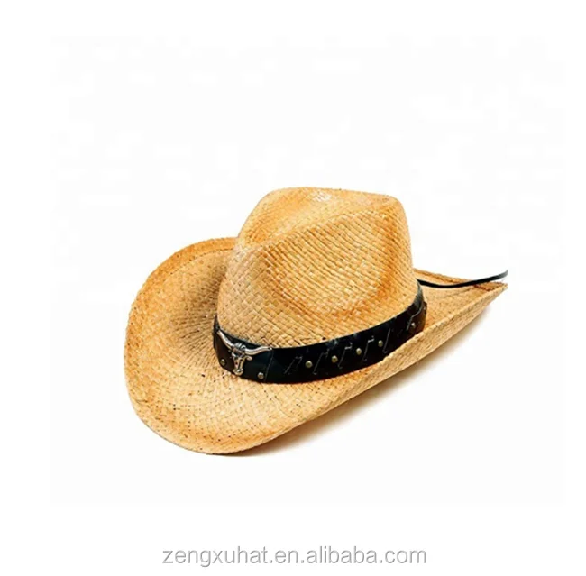 custom straw cowboy hats
