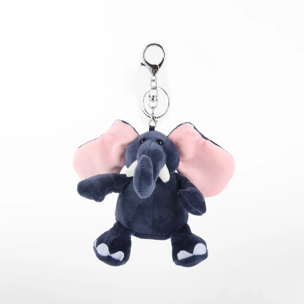 plush elephant keychain