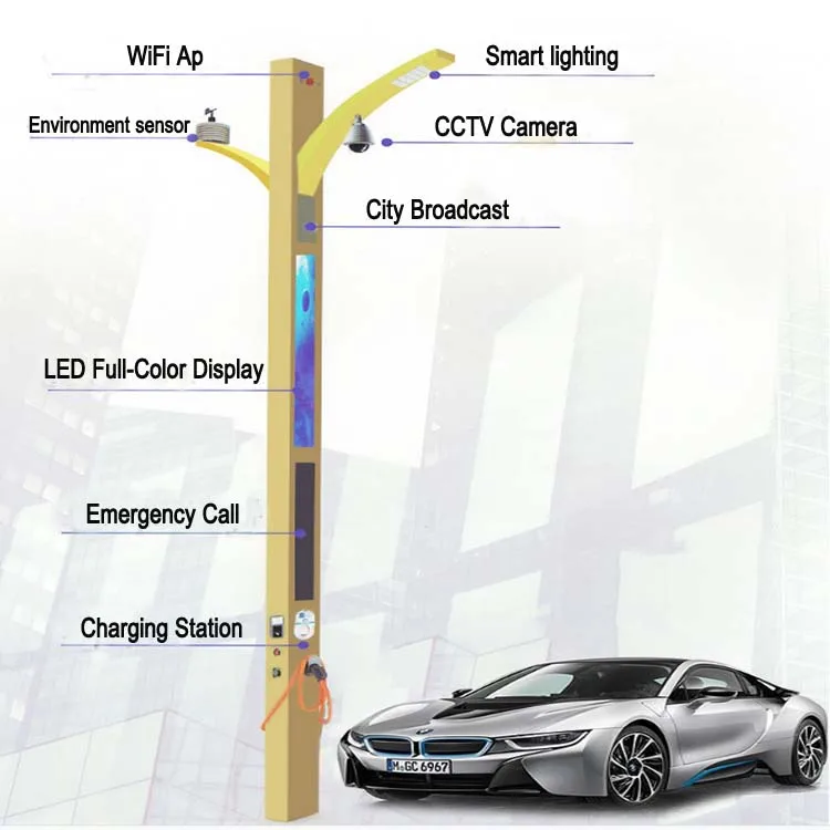 Chinese solar garden light with lora control technology for pc control system - ANKUX.COM