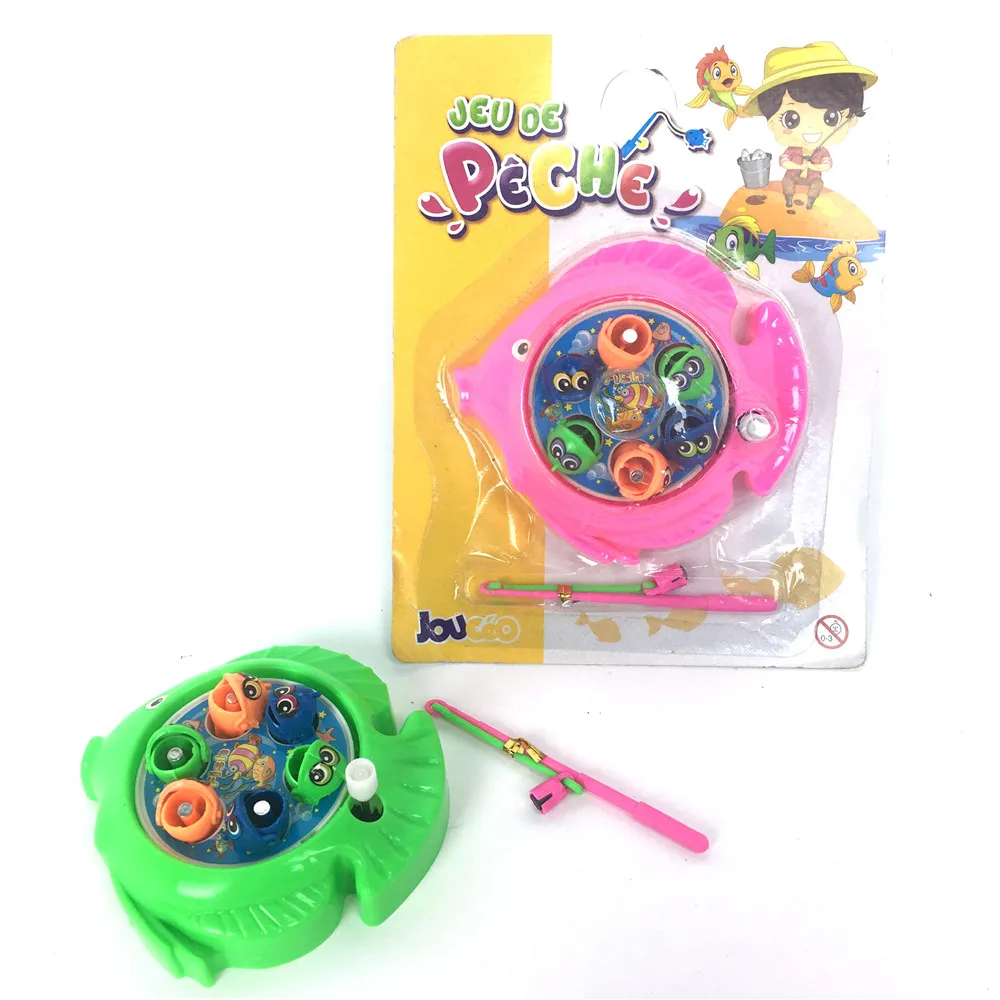 Custom funny game toy magnetic fishing toy for kids