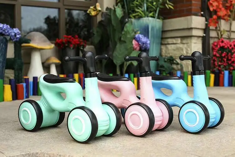 Wholesale Mini Baby Scooter 4 Wheel Baby Walk Scooter / Kids Balance