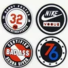 Eco-fraiendly low price custom garment and cap using pvc logo patch