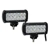 2 row 7inch 36w dimmable dc24v led light bar warm white for tractor
