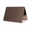 Factory price custom grey colored hard shell laptop cover for apple macbook