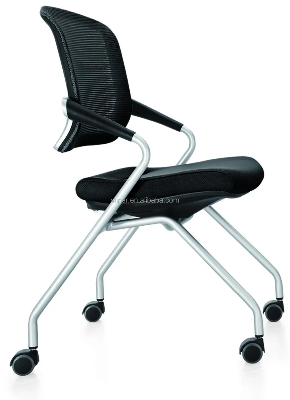 Plastic Stacking Chair,Folding Plastic Chair With Wheel,Folding Chairs