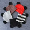 solid ear child baby hat spring boys girls caps kids cotton knitted baby beanies newborn girls infant hat accessories