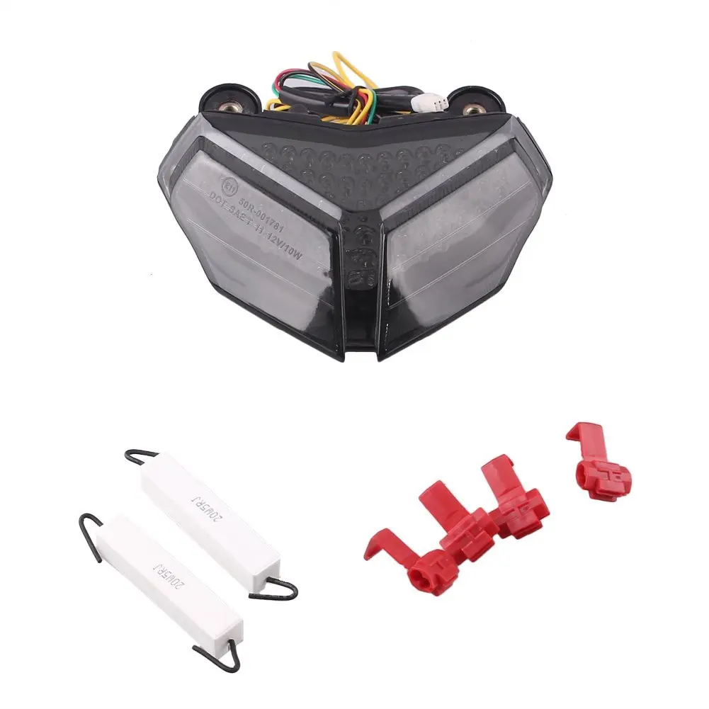 GZYF LED integrated Taillight Turn Signals For DUCATI 1198/R/CORSE 2009-2010 & DUCATI 848 2008-2010 & DUCATI 1098/R/S 2007-2010