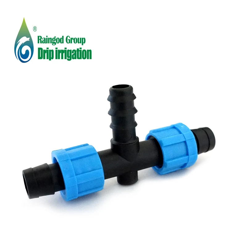 Drip Irrigation Dn16 T Joint Plastic Tape Irrigation Connector Buy